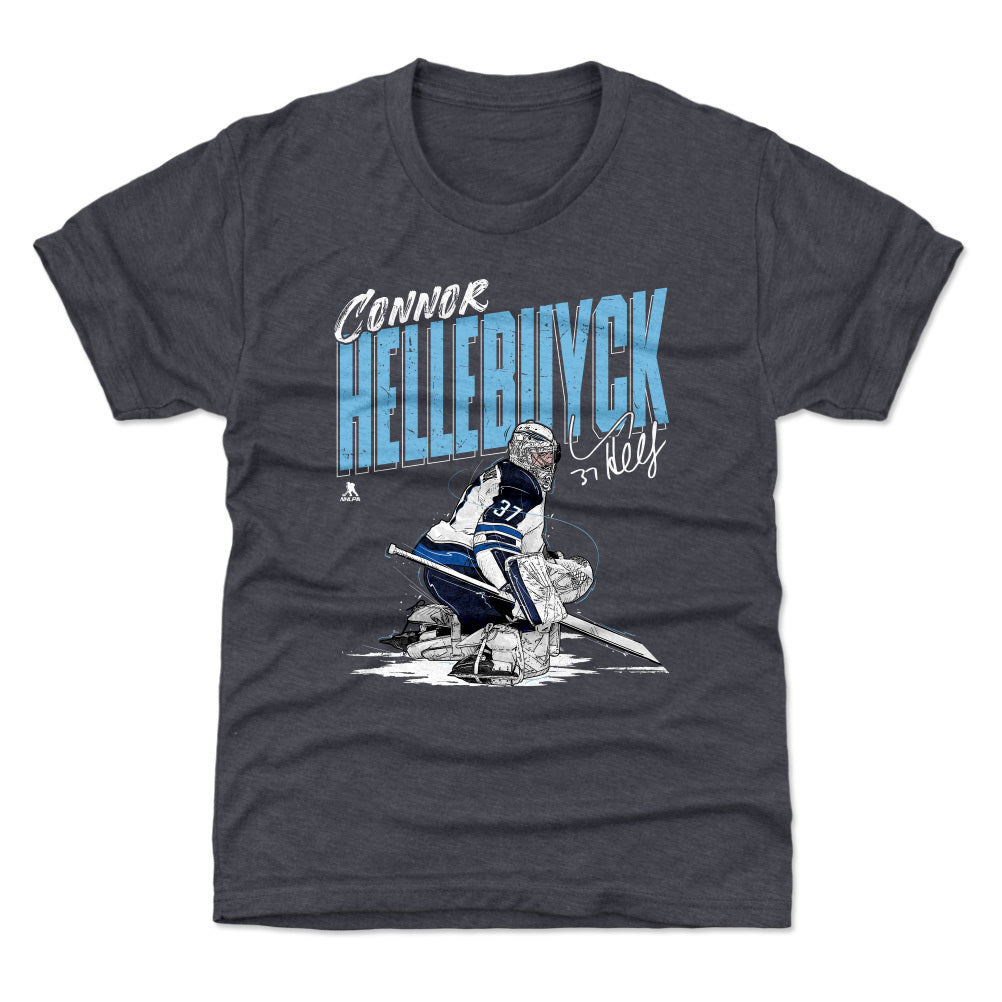 Connor Hellebuyck Kids T-Shirt | 500 LEVEL