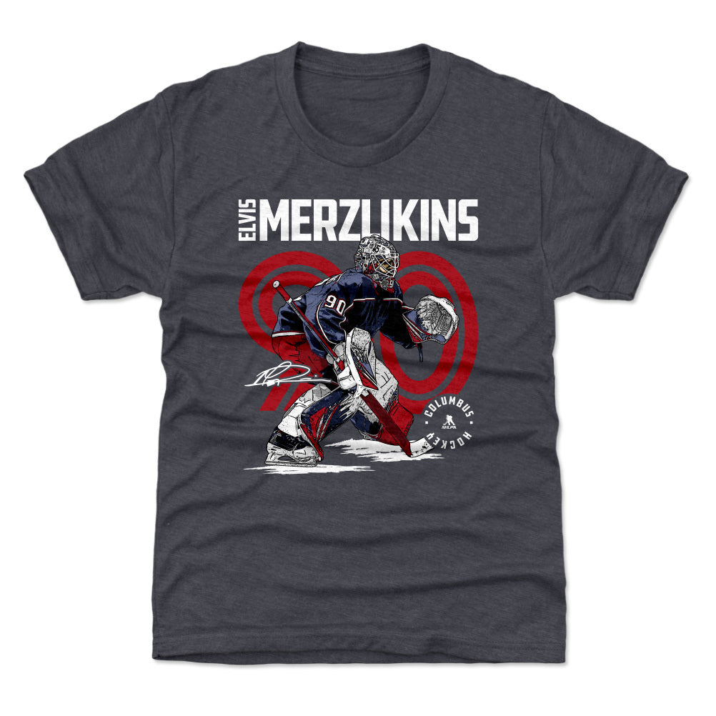 Elvis Merzlikins Kids T-Shirt | 500 LEVEL