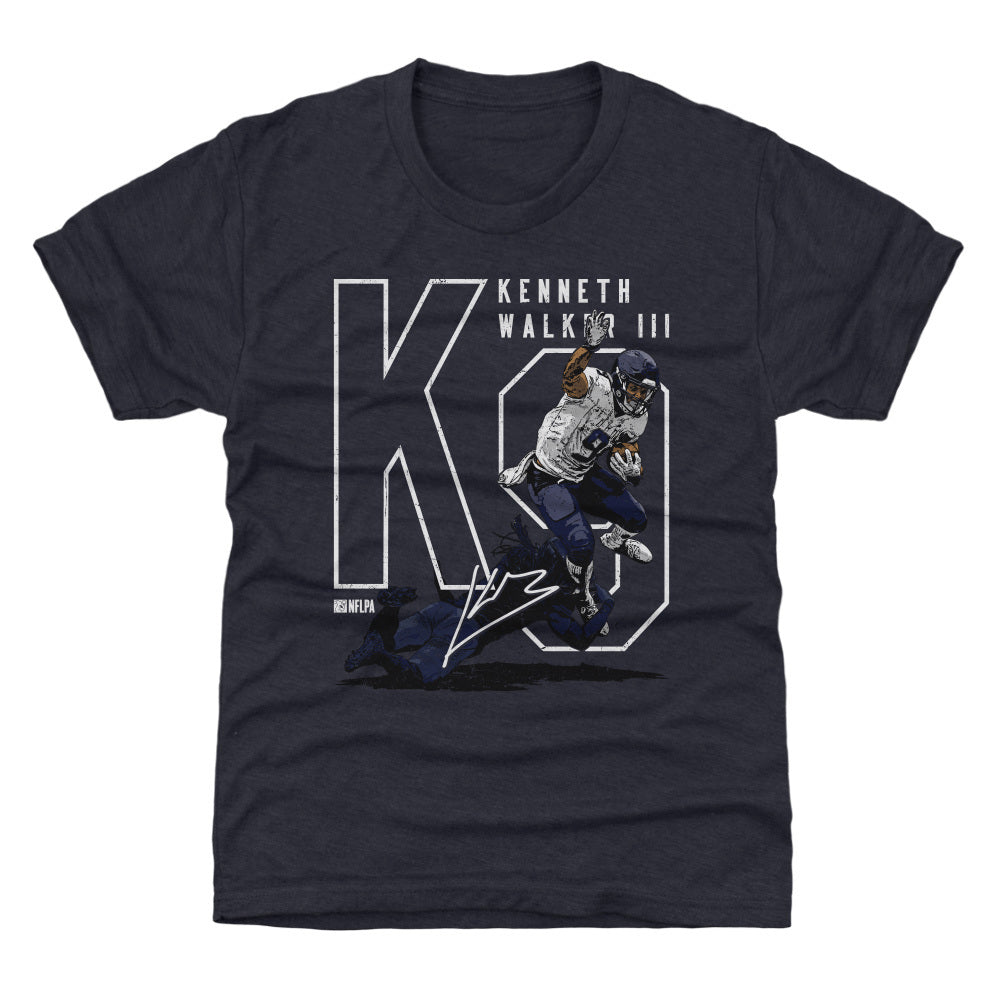 Kenneth Walker III Kids T-Shirt | 500 LEVEL