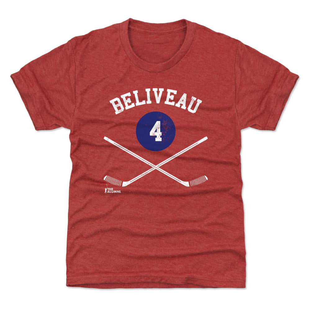 Jean Beliveau Kids T-Shirt | 500 LEVEL
