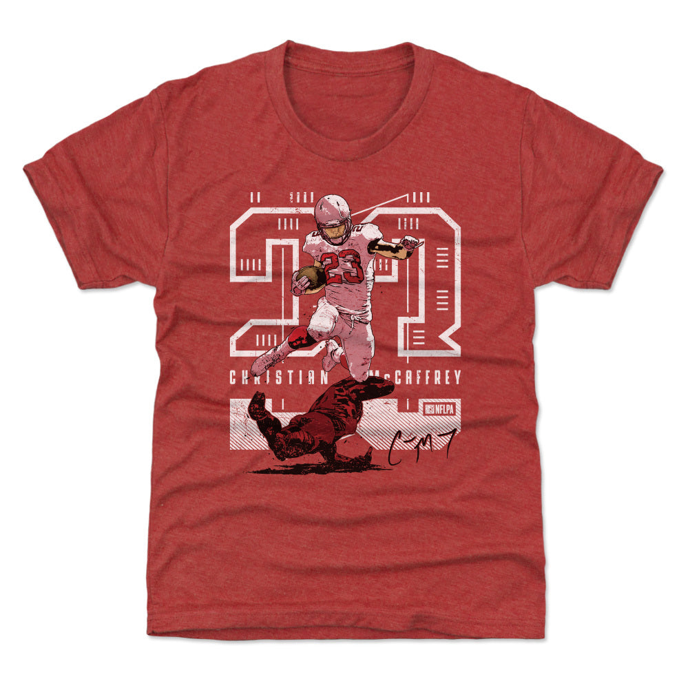 Christian McCaffrey Kids T-Shirt | 500 LEVEL