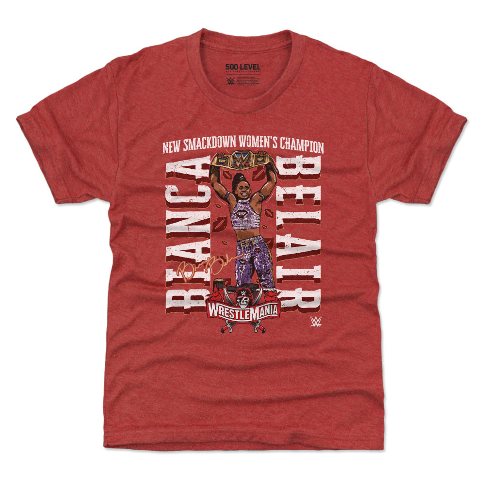 Bianca Belair Kids T-Shirt | 500 LEVEL