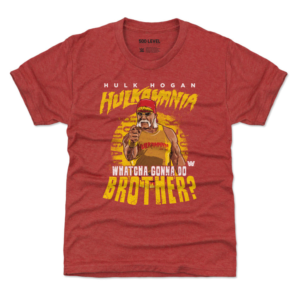 Hulk Hogan Kids T-Shirt | 500 LEVEL