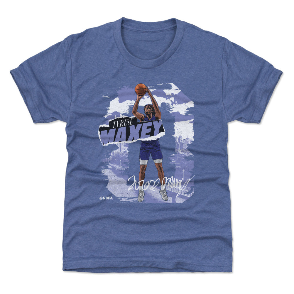 Tyrese Maxey Kids T-Shirt | 500 LEVEL