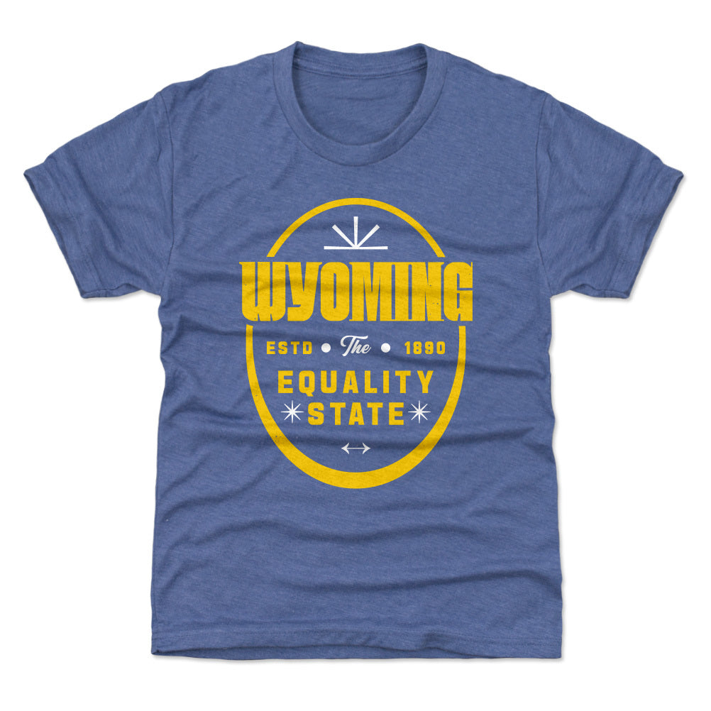 Wyoming Kids T-Shirt | 500 LEVEL