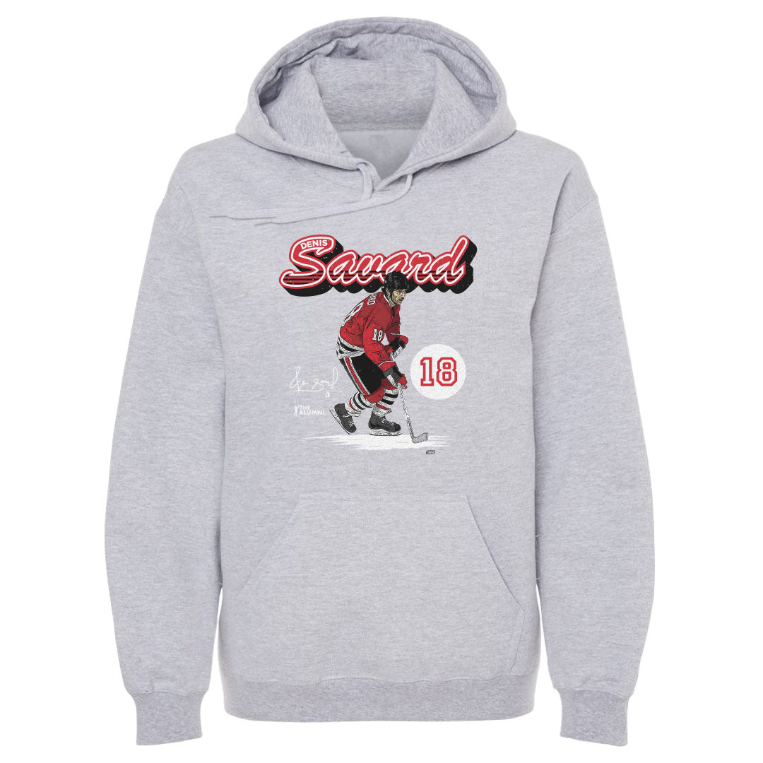 Denis Savard Men's Hoodie | 500 LEVEL