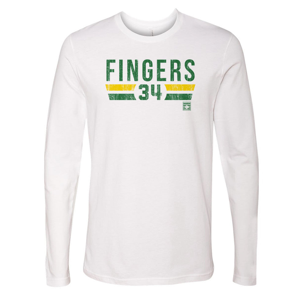 Rollie Fingers Men's Long Sleeve T-Shirt | 500 LEVEL