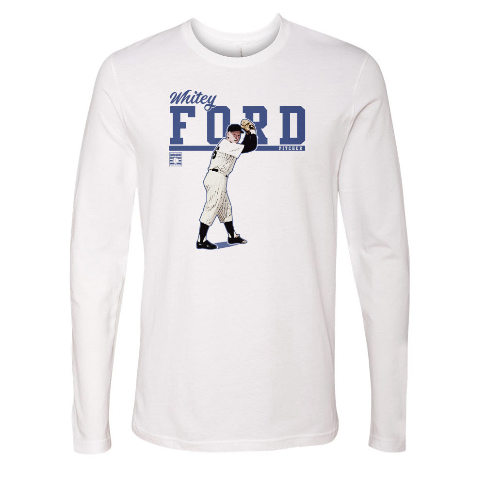Whitey Ford Men's Long Sleeve T-Shirt | 500 LEVEL