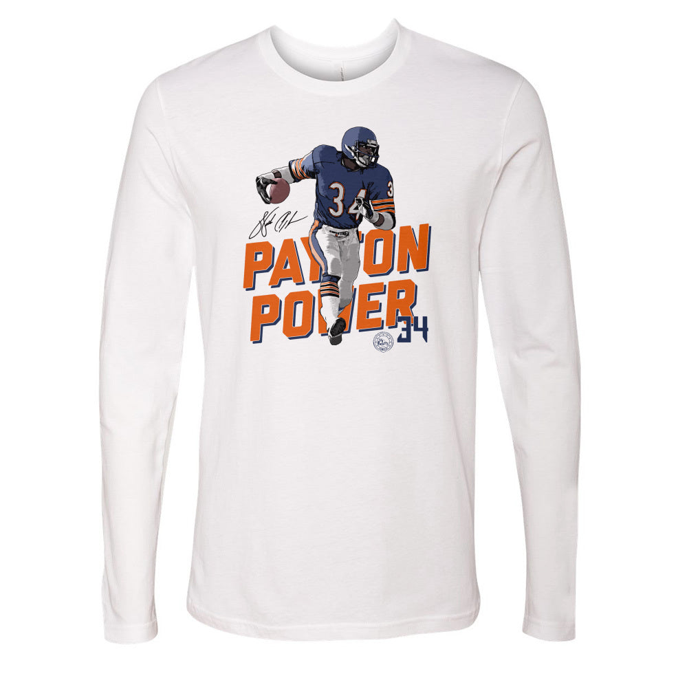 Walter Payton Men's Long Sleeve T-Shirt | 500 LEVEL