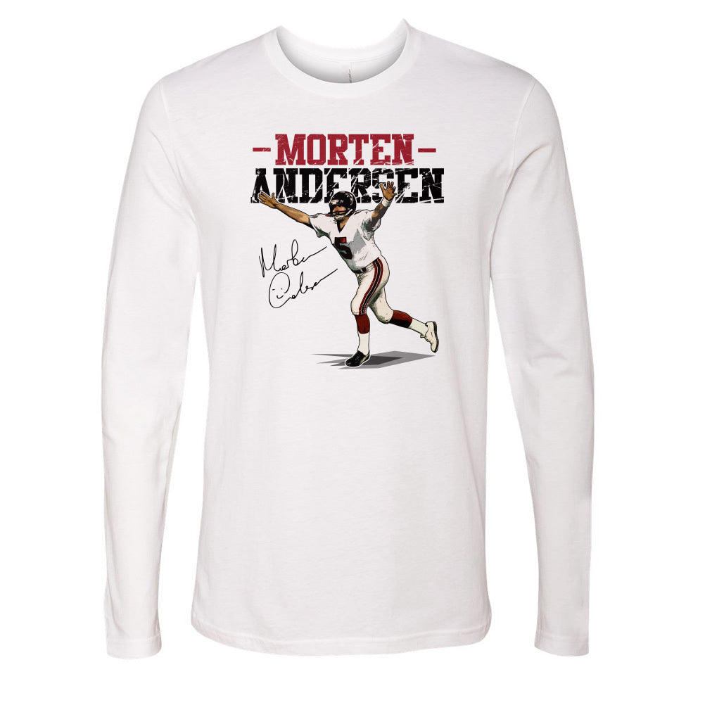 Morten Andersen Men's Long Sleeve T-Shirt | 500 LEVEL