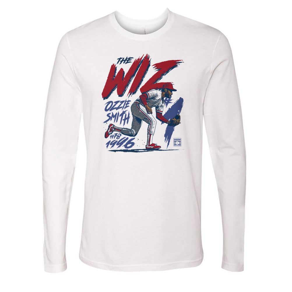 Ozzie Smith Men's Long Sleeve T-Shirt | 500 LEVEL