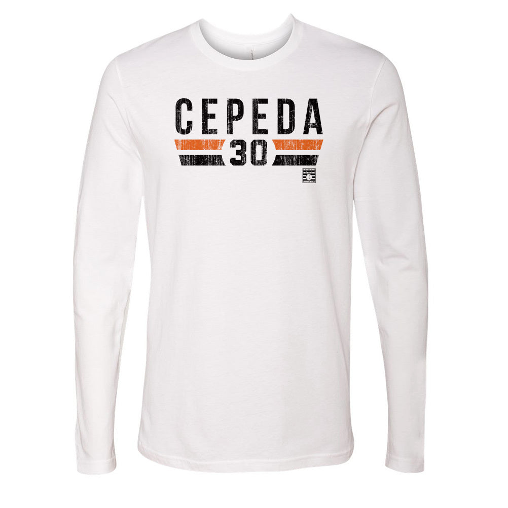 Orlando Cepeda Men's Long Sleeve T-Shirt | 500 LEVEL