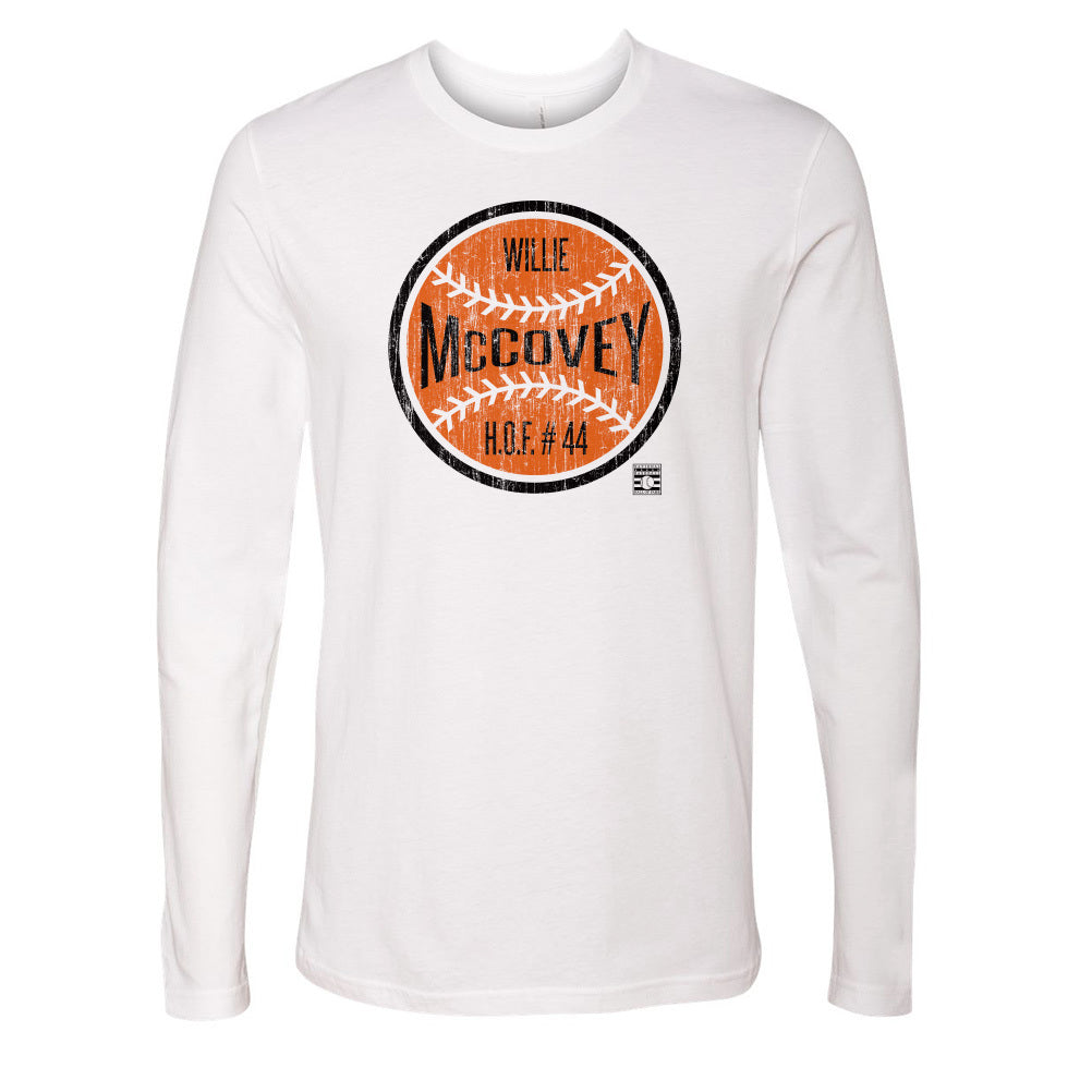 Willie McCovey Men's Long Sleeve T-Shirt | 500 LEVEL