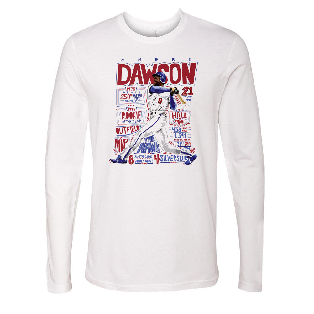 Andre Dawson Men's Long Sleeve T-Shirt | 500 LEVEL