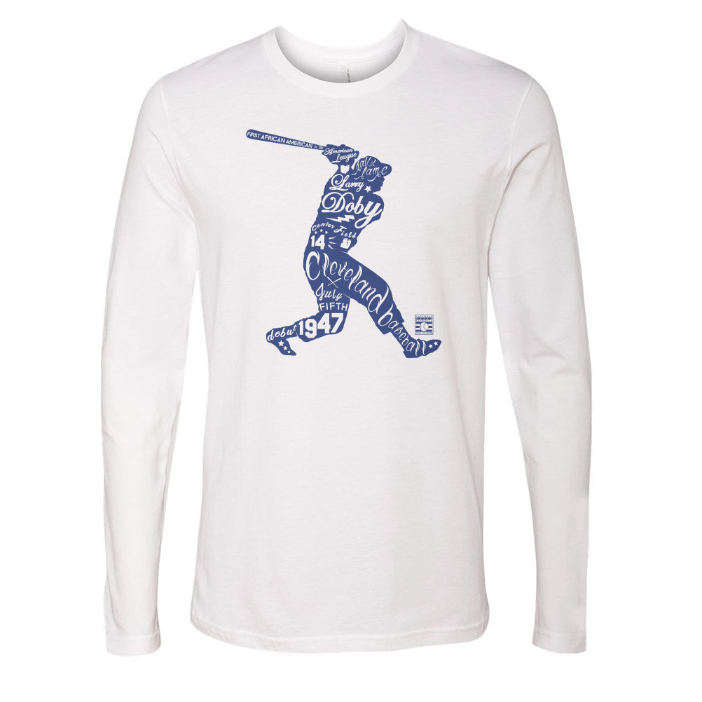 Larry Doby Men's Long Sleeve T-Shirt | 500 LEVEL