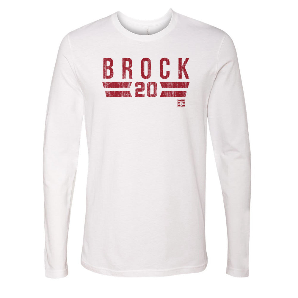 Lou Brock Men's Long Sleeve T-Shirt | 500 LEVEL