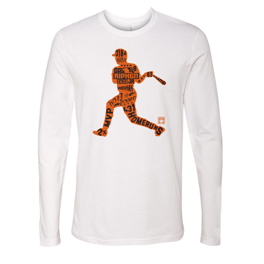 Cal Ripken Jr. Men's Long Sleeve T-Shirt | 500 LEVEL
