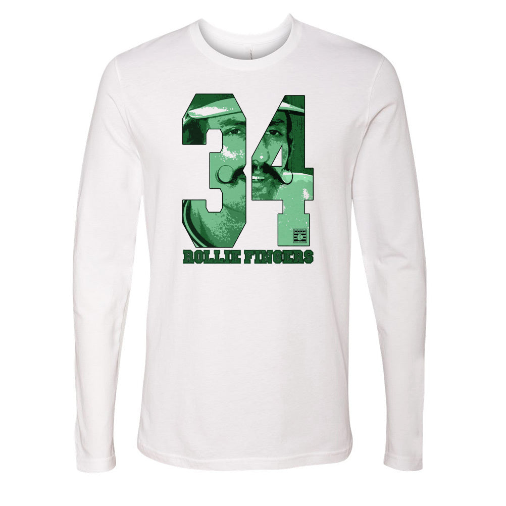Rollie Fingers Men's Long Sleeve T-Shirt | 500 LEVEL