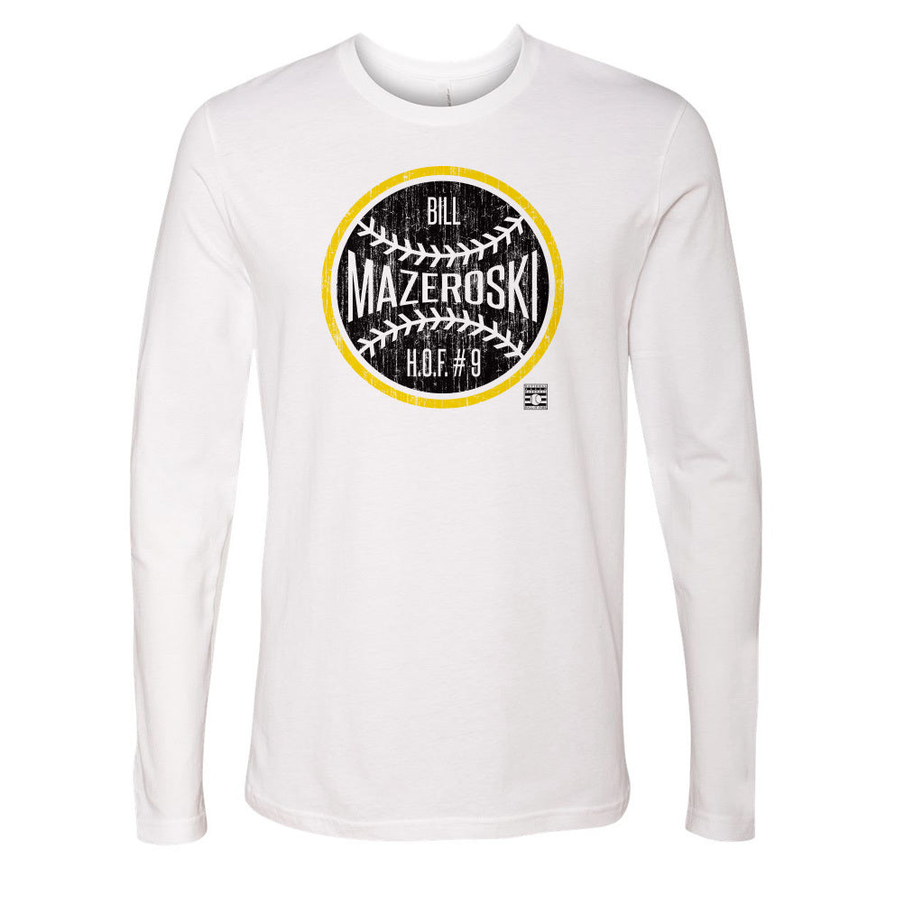 Bill Mazeroski Men's Long Sleeve T-Shirt | 500 LEVEL