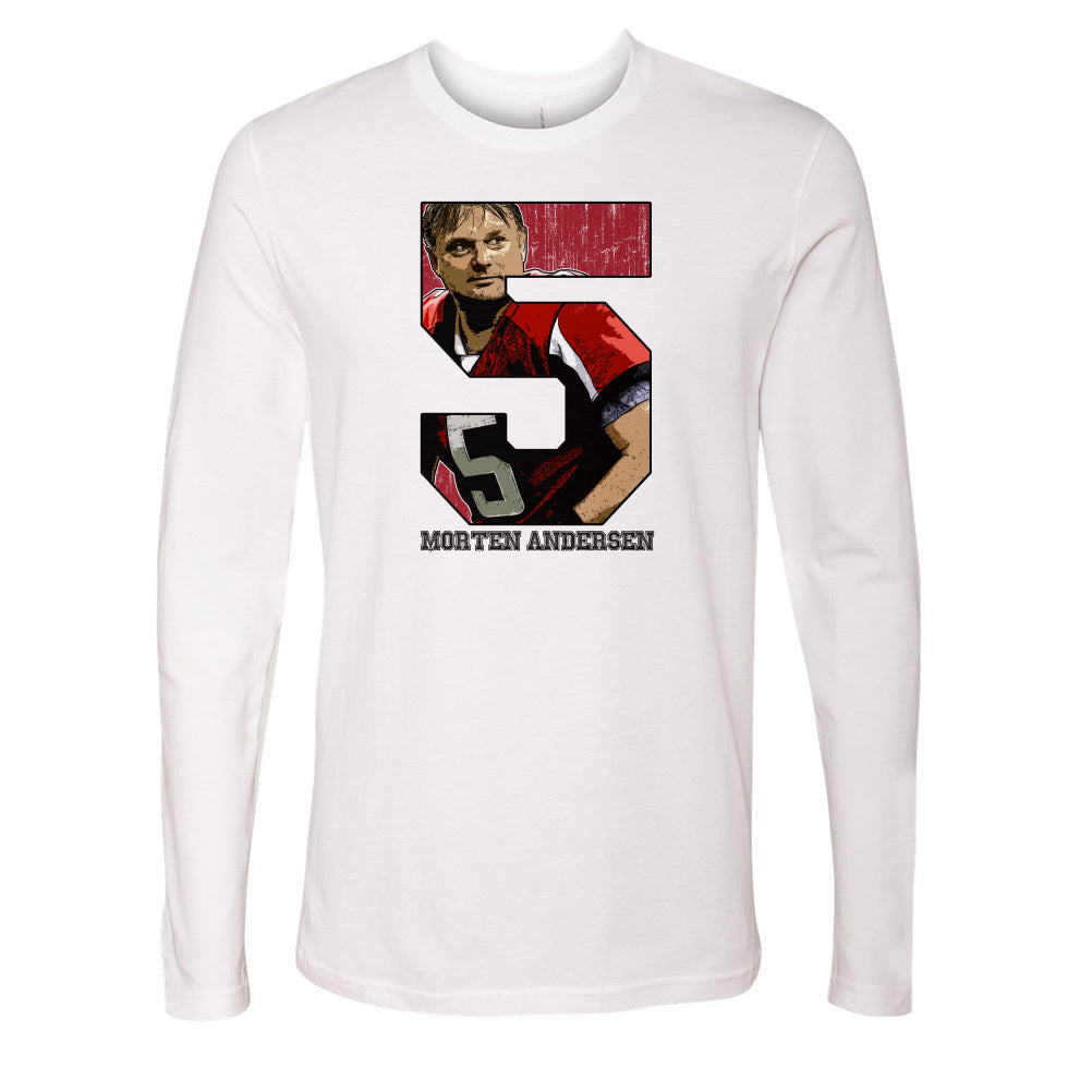 Morten Andersen Men's Long Sleeve T-Shirt | 500 LEVEL
