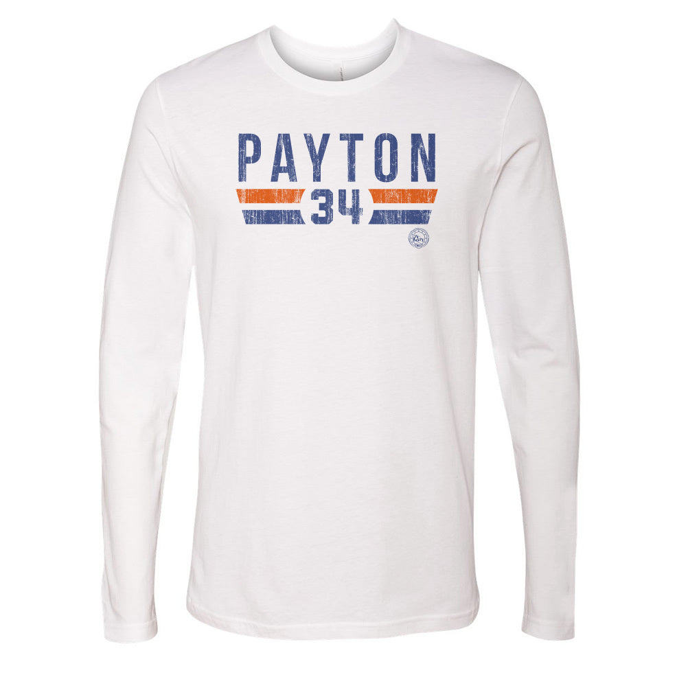 Walter Payton Men's Long Sleeve T-Shirt | 500 LEVEL
