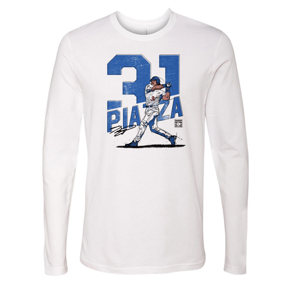 Mike Piazza Men's Long Sleeve T-Shirt | 500 LEVEL