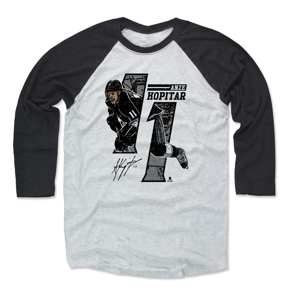Anze Kopitar Men's Baseball T-Shirt | 500 LEVEL