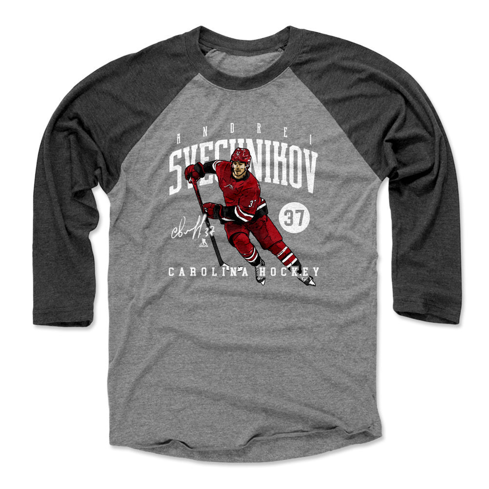 Andrei Svechnikov Men's Baseball T-Shirt | 500 LEVEL