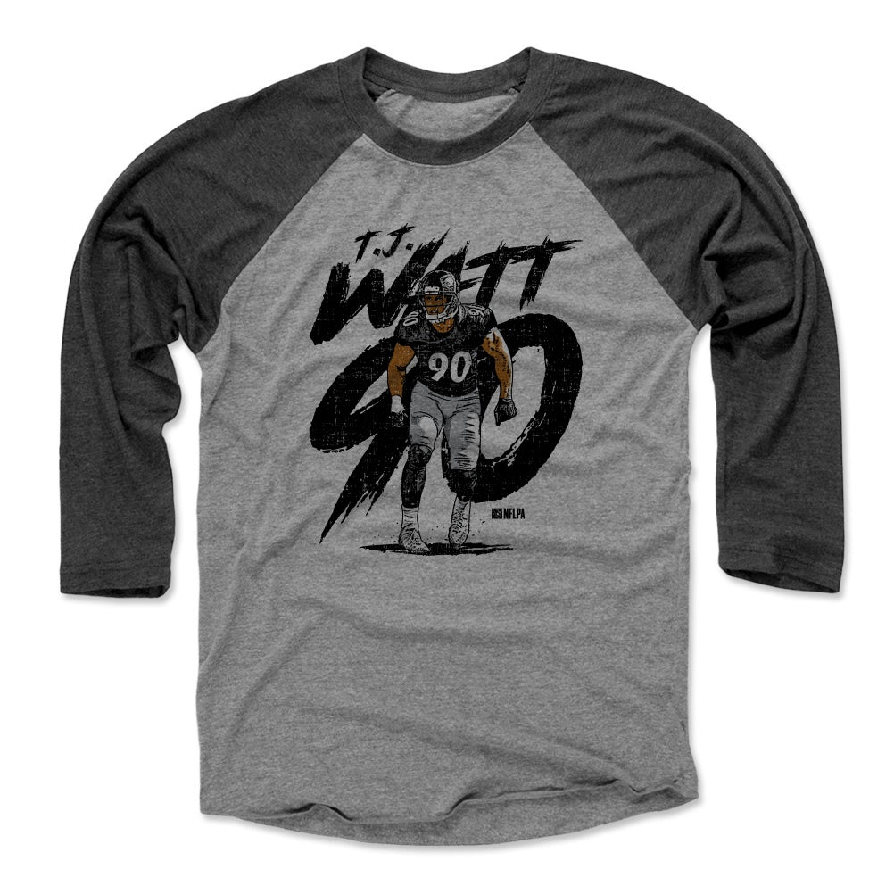T.J. Watt Men's Baseball T-Shirt | 500 LEVEL