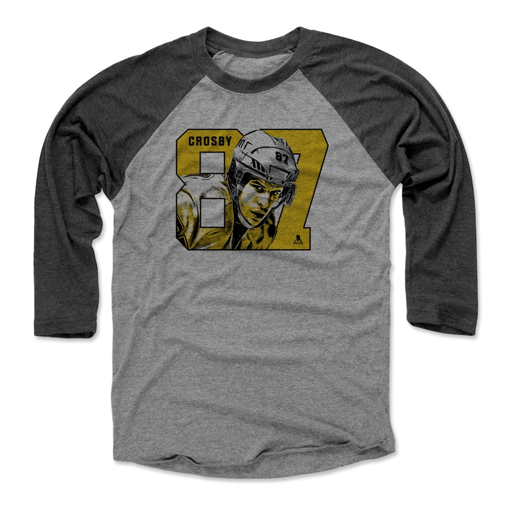 Sidney Crosby Men's Baseball T-Shirt | 500 LEVEL