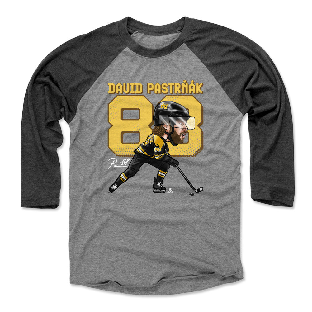 David Pastrnak Men's Baseball T-Shirt | 500 LEVEL