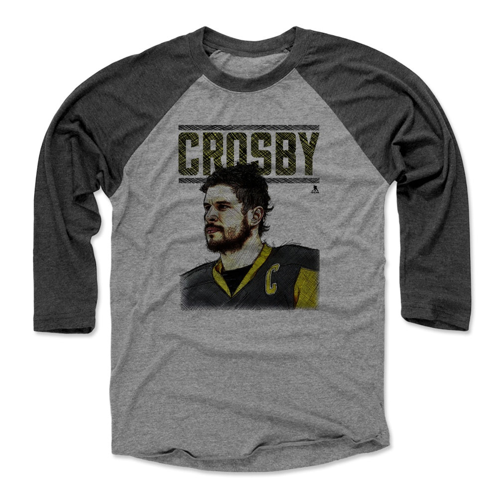 Sidney Crosby Men's Baseball T-Shirt | 500 LEVEL