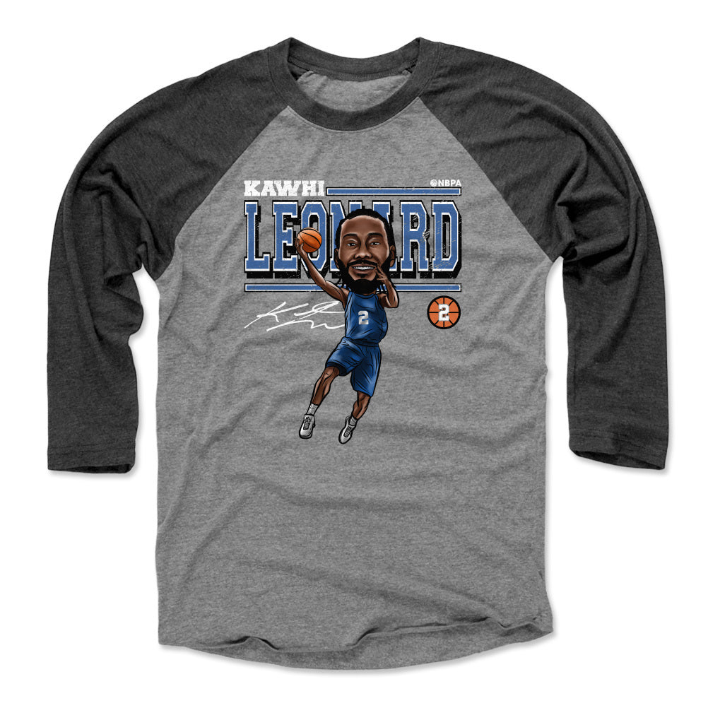 Kawhi Leonard Men's Baseball T-Shirt | 500 LEVEL
