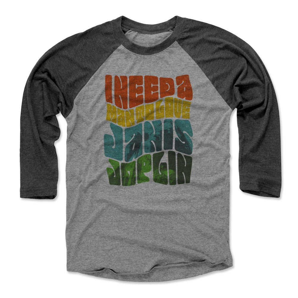 Janis Joplin Men's Baseball T-Shirt | 500 LEVEL