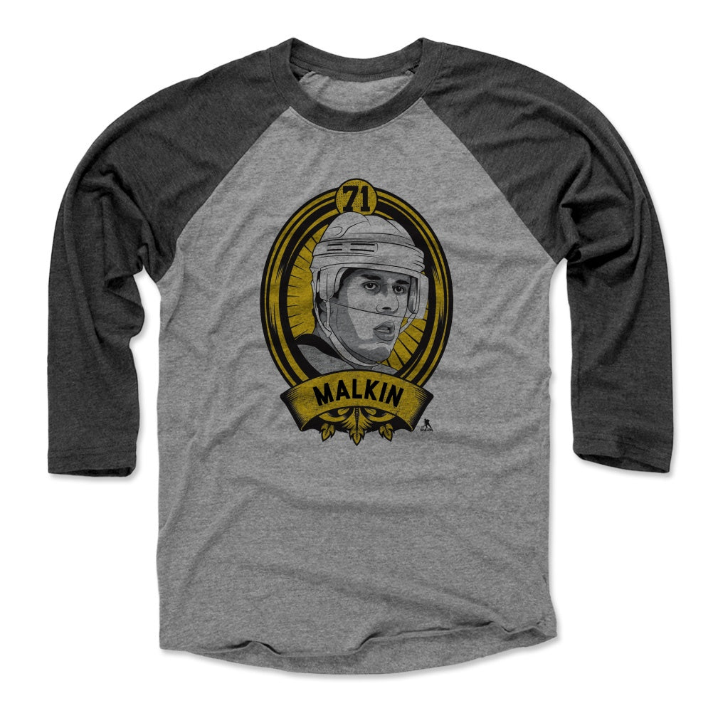 Evgeni Malkin Men's Baseball T-Shirt | 500 LEVEL