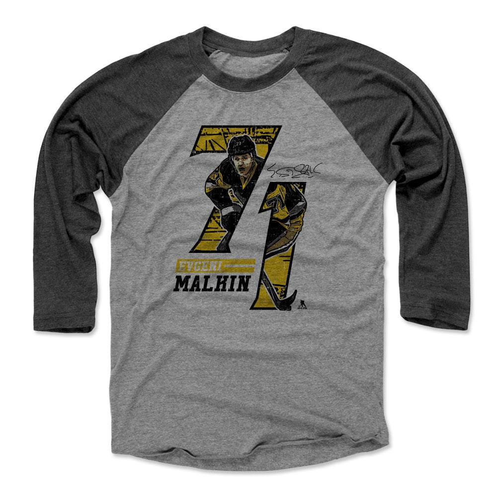 Evgeni Malkin Men's Baseball T-Shirt | 500 LEVEL