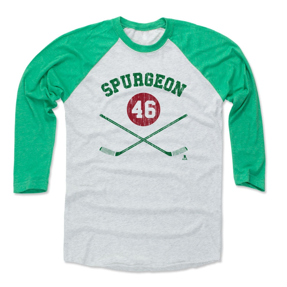 Jared Spurgeon Men's Baseball T-Shirt | 500 LEVEL
