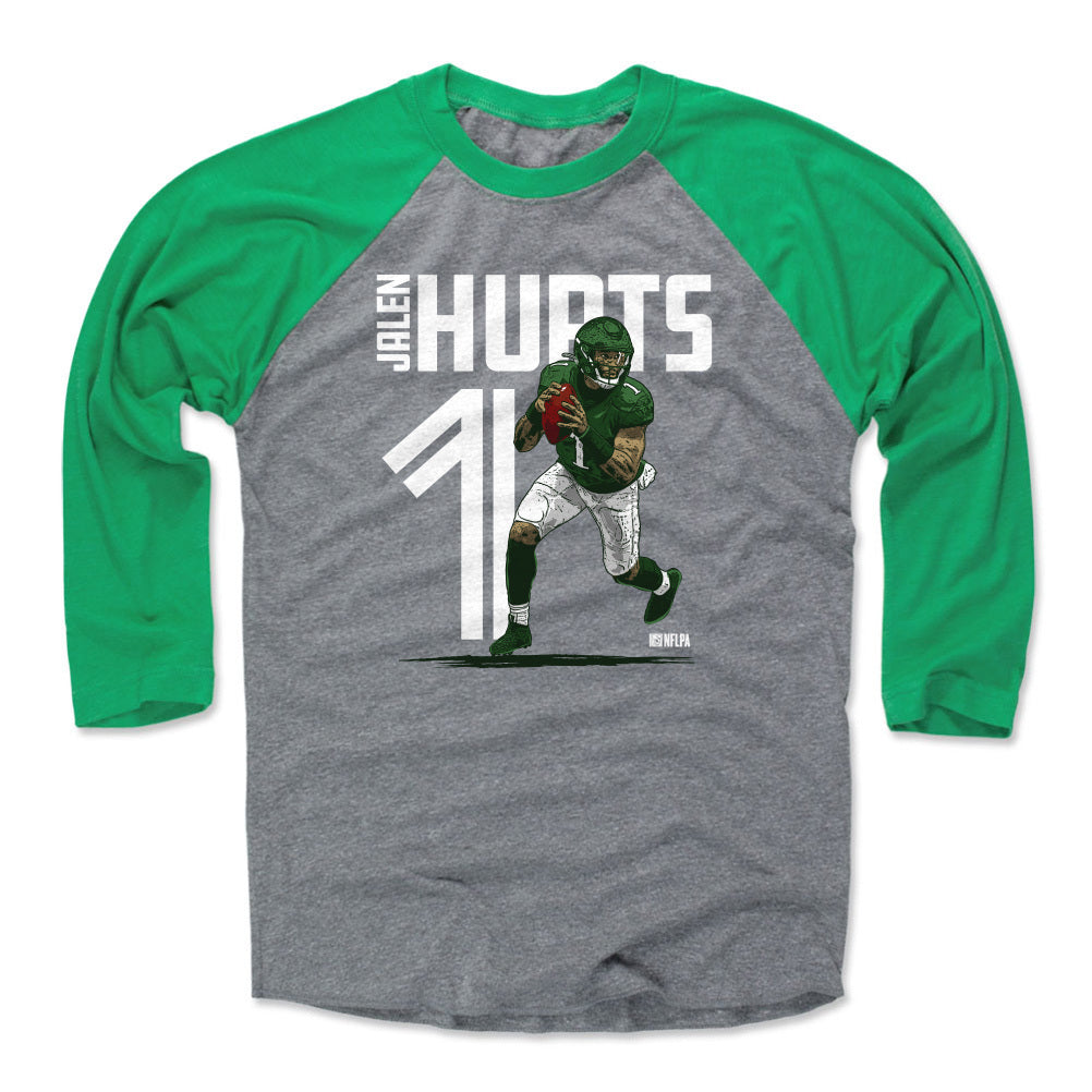 Jalen Hurts Men's Baseball T-Shirt | 500 LEVEL