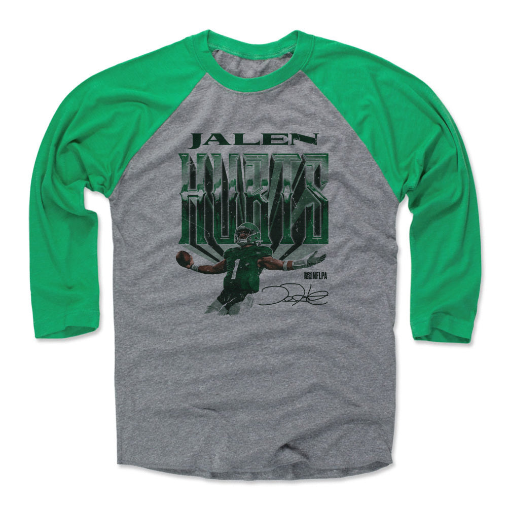 Jalen Hurts Men's Baseball T-Shirt | 500 LEVEL