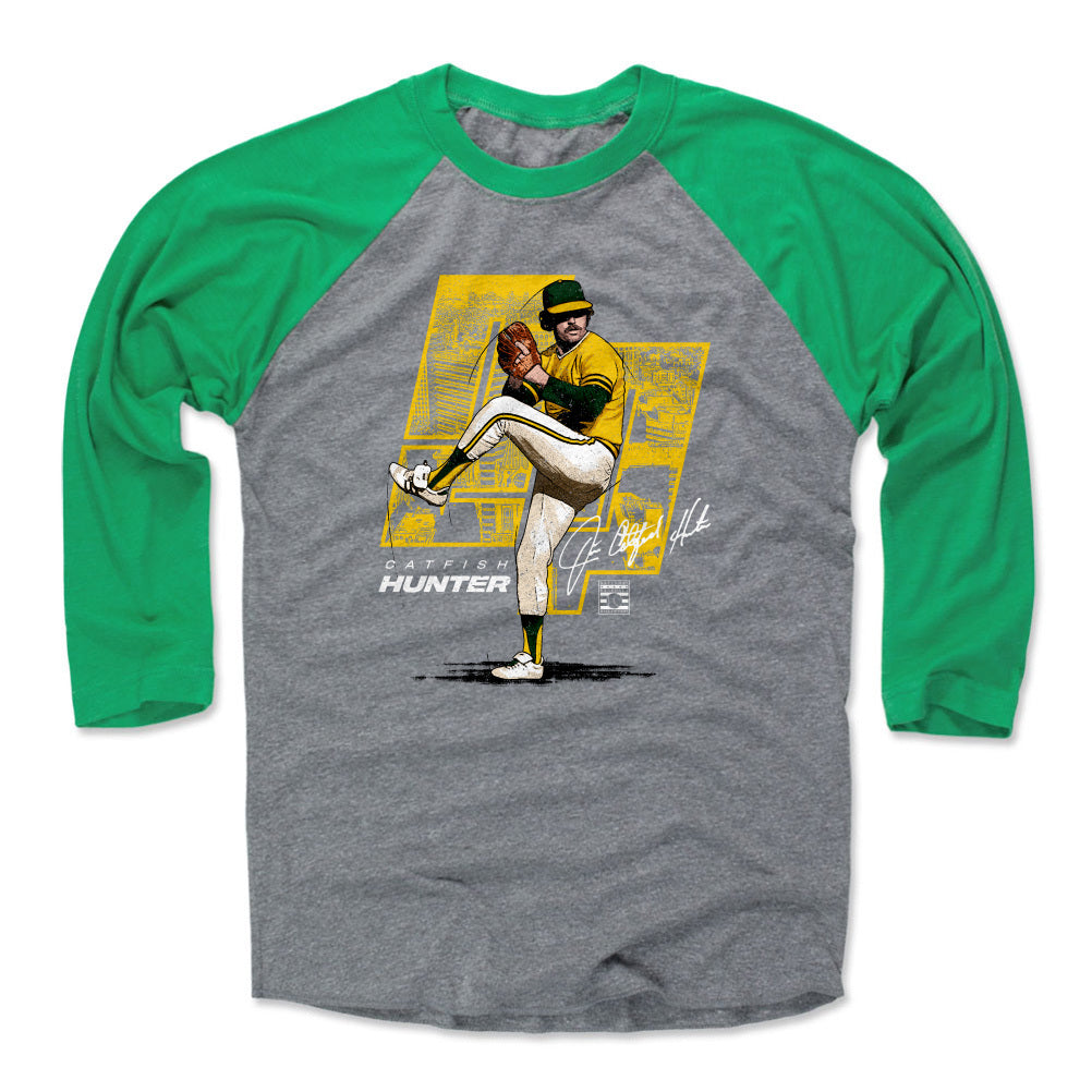 Catfish Hunter Men's Baseball T-Shirt | 500 LEVEL