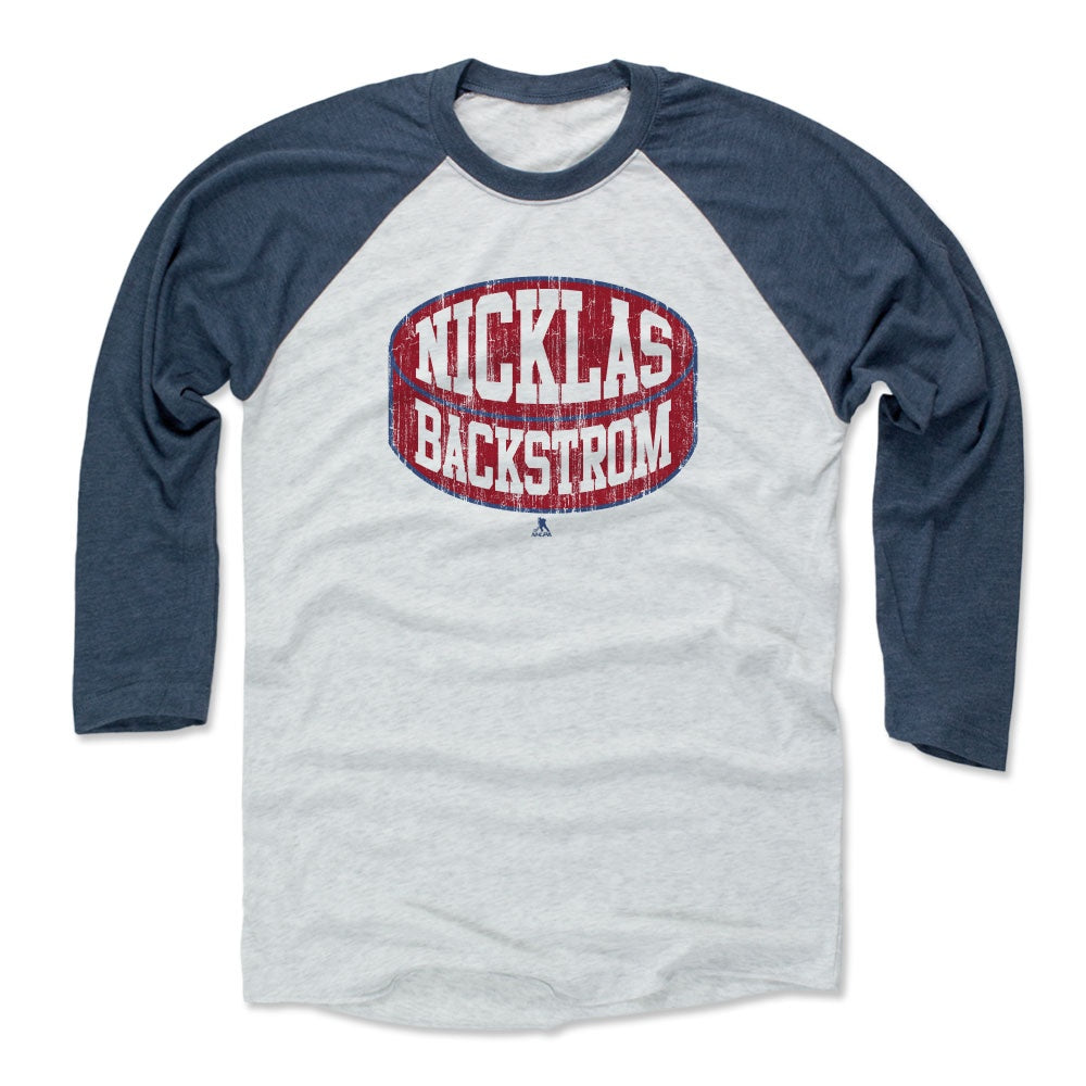 Nicklas Backstrom Men's Baseball T-Shirt | 500 LEVEL