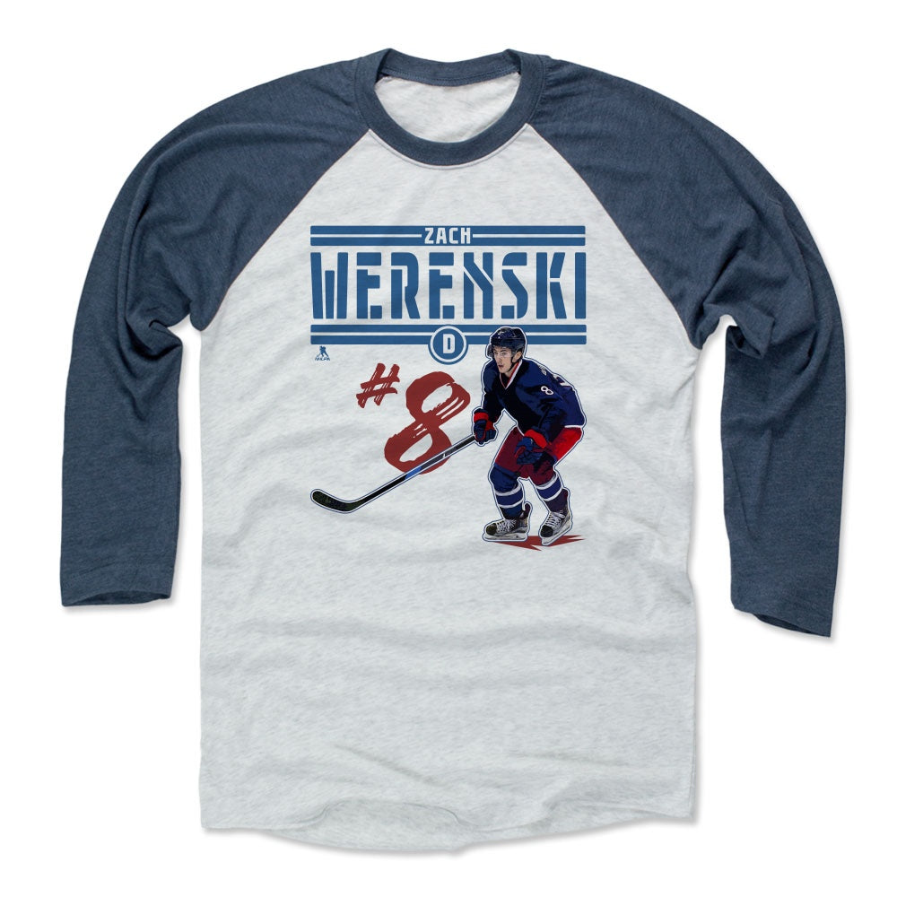 Zach Werenski Men's Baseball T-Shirt | 500 LEVEL