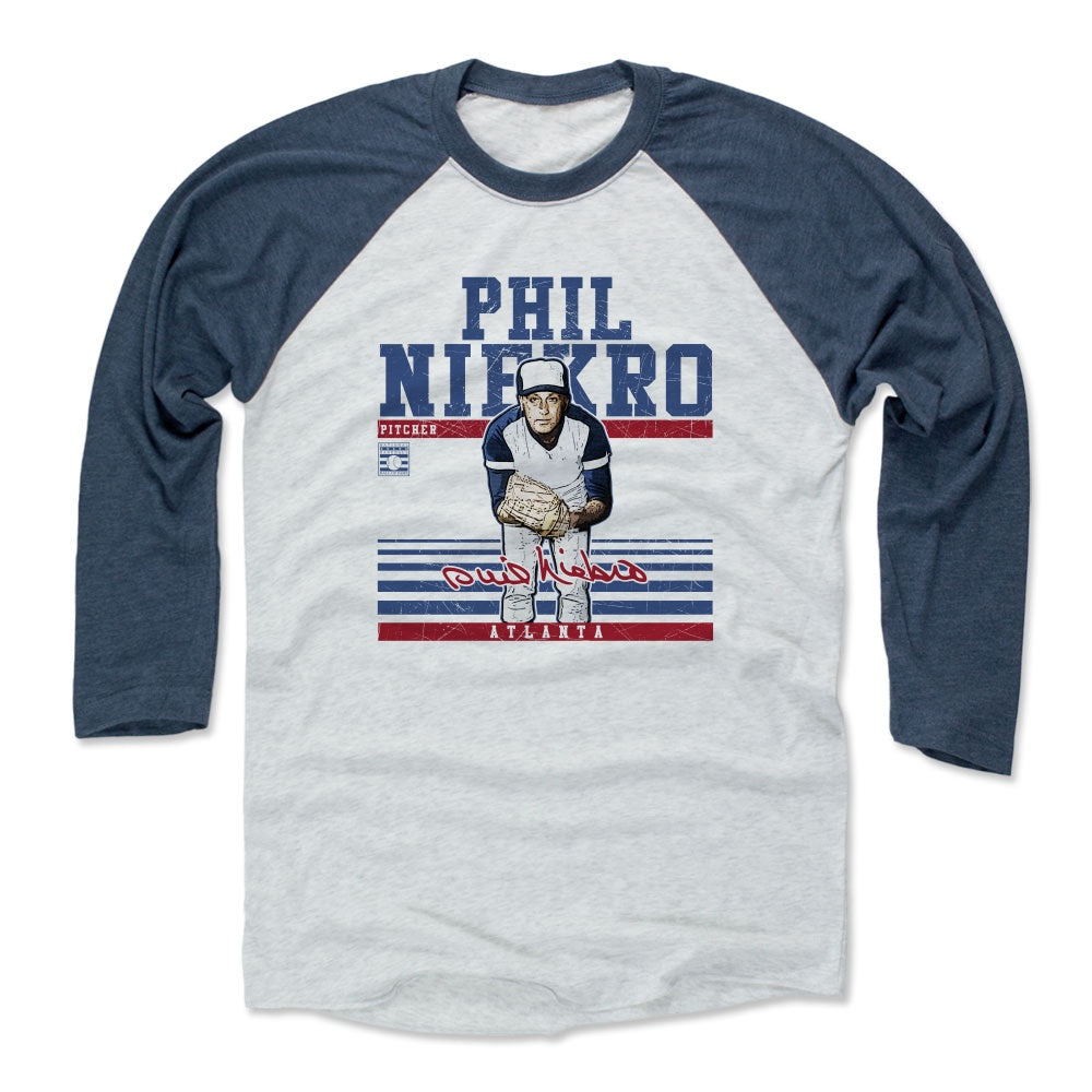 Phil Niekro Men's Baseball T-Shirt | 500 LEVEL