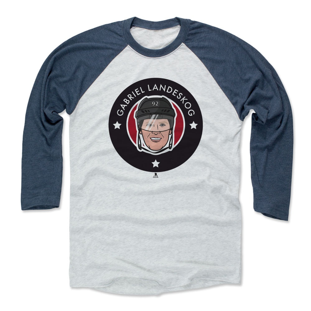 Gabriel Landeskog Men's Baseball T-Shirt | 500 LEVEL