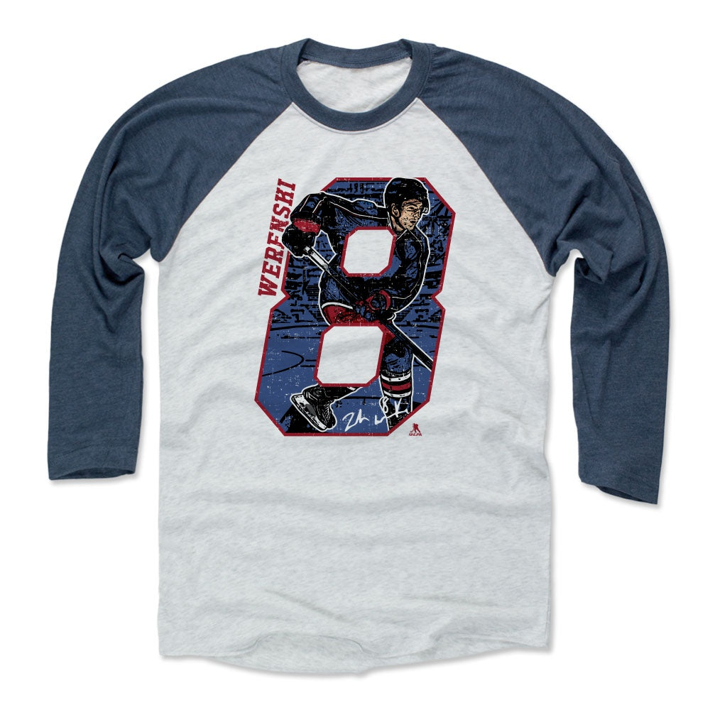 Zach Werenski Men's Baseball T-Shirt | 500 LEVEL