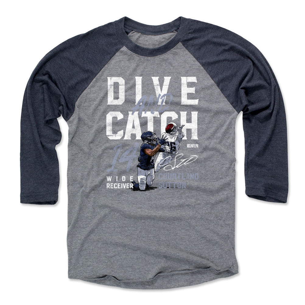 Courtland Sutton Men's Baseball T-Shirt | 500 LEVEL