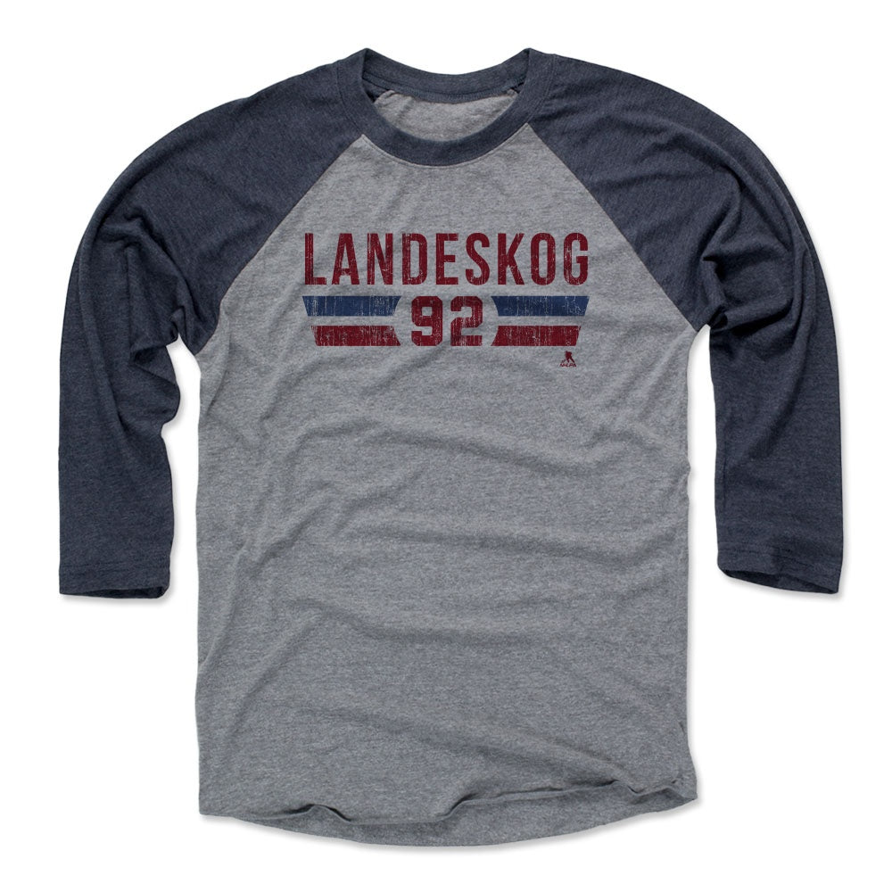 Gabriel Landeskog Men's Baseball T-Shirt | 500 LEVEL