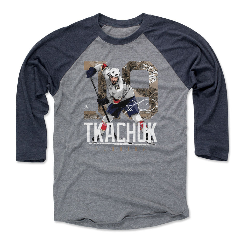 Matthew Tkachuk Men's Baseball T-Shirt | 500 LEVEL