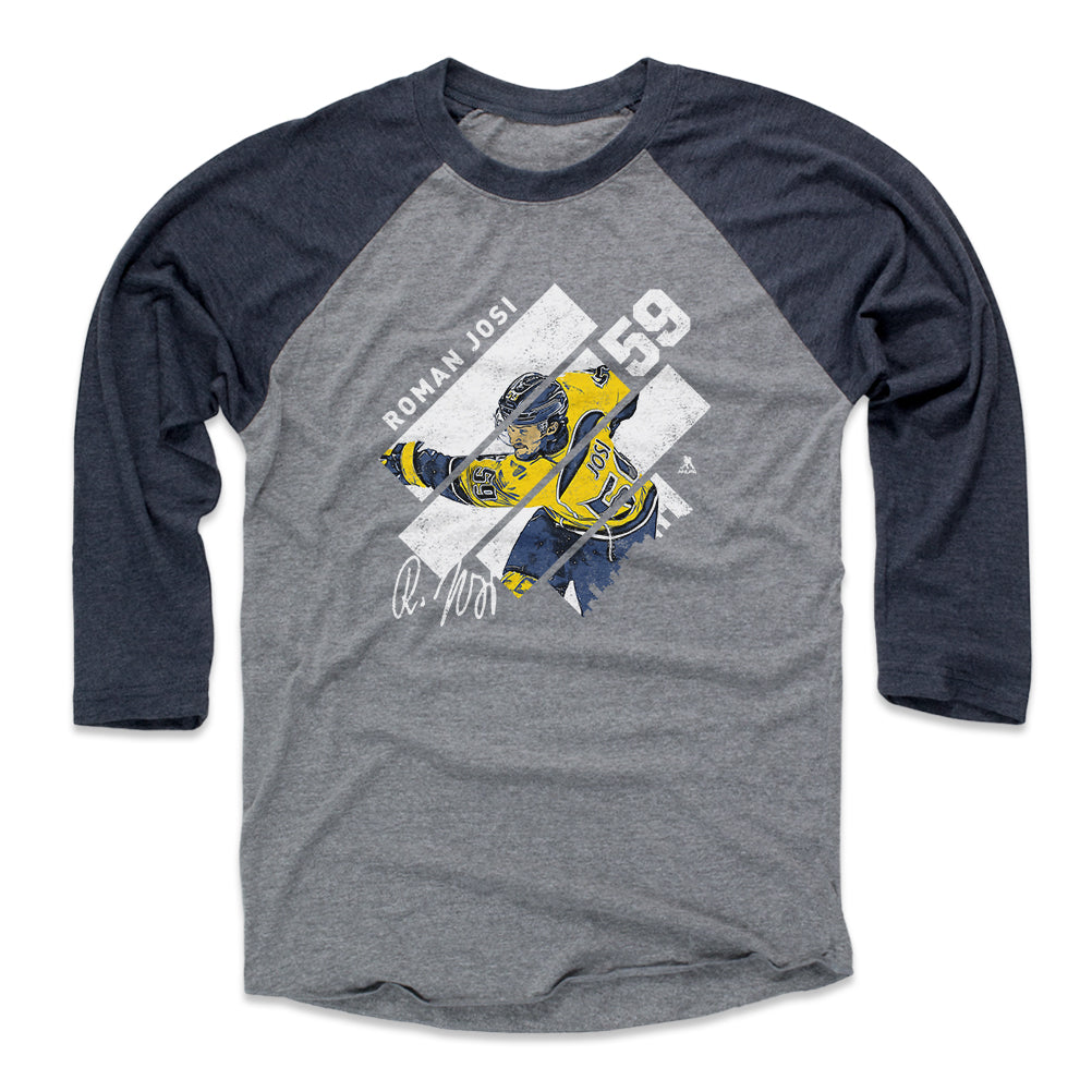 Roman Josi Men's Baseball T-Shirt | 500 LEVEL
