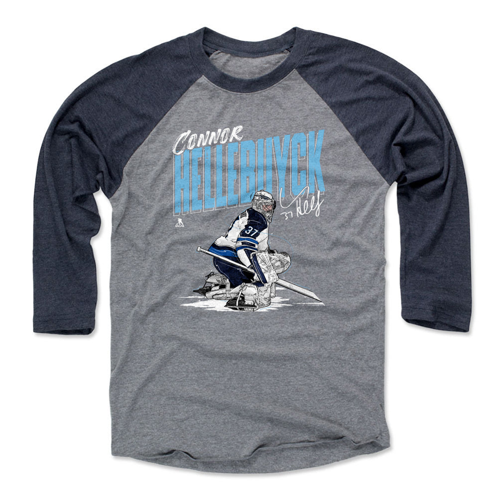Connor Hellebuyck Men's Baseball T-Shirt | 500 LEVEL